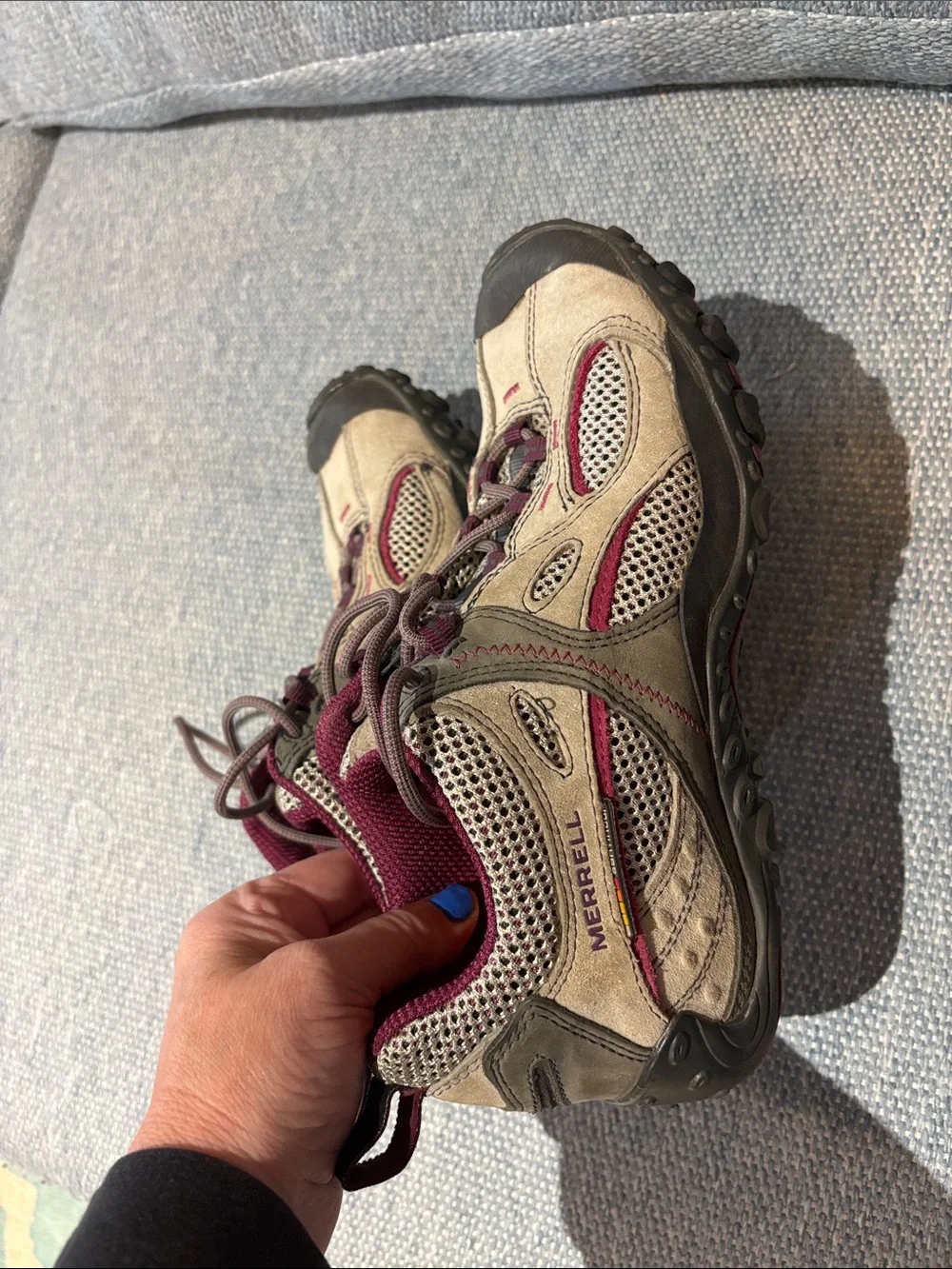 Merrell chameleon arc wind hiking shoes! 7.5